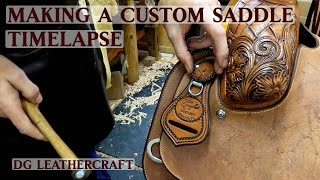 Making a Custom Saddle Timelapse [upl. by Cowen]