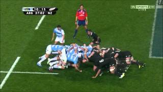 Pumas scrum dominates New Zealand [upl. by Saticilef872]