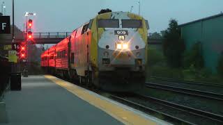 VIA Train 41 Westbound Brockville VIA Station Stop September 20 2024 [upl. by Pardner]