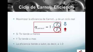 TERMO117 Eficiencia del Ciclo Carnot Comentarios [upl. by Aihceyt497]