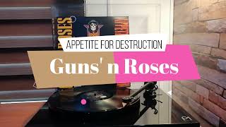 Guns n Roses Appetite for Destruction full álbum rip vinyl [upl. by Maurilla]