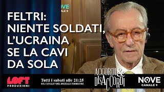 Feltri niente soldati lUcraina se la cavi da sola [upl. by Nalorac]