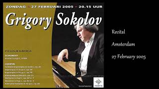 Grigory Sokolov  Piano recital  Amsterdam  27 February 2005  music by Schubert and Chopin [upl. by Bloem]