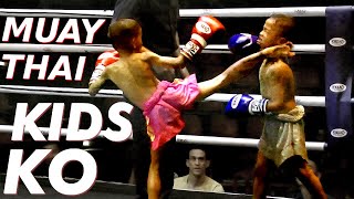 Epic Muay Thai kids KO fight  Full Fight [upl. by Congdon]