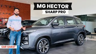 2024 MG Hector Sharp Pro Walkaround  Car Quest [upl. by Channing131]