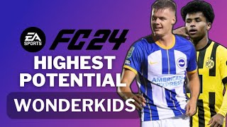 Best Wonder Kids in FC 24 Career Mode 85 Potential [upl. by Mclyman154]