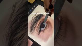 digital art digitalart procreate eyedrawing shorts [upl. by Yesak]