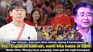 Media China  Kalau Mereka menang kita tagih hutangnya Mental Baja STY Suporter Vietnam Nostalgia [upl. by Ahsitruc423]