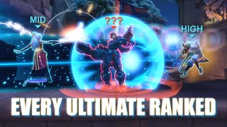 Ranking Every ULTIMATE in Paladins [upl. by Noillid]