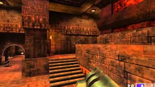 Quake 3 Arena  Q3DM13 Lost World [upl. by Enelehcim]