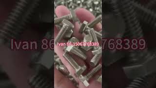 Stainless steel bolts nutsStandard Parts Fasteners [upl. by Hardan352]