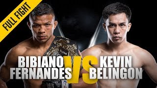 ONE Full Fight  Bibiano Fernandes vs Kevin Belingon  JiuJitsu Masterclass  January 2016 [upl. by Ynetsed]