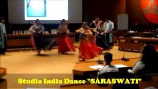 Rangeelo Maro Dholna Studio India Dance quotSARASWATIquot Germany [upl. by Naryb]