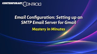 Mastery in Minutes SMTP Email Configuration [upl. by Beverly]