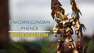 UNBOXING amp REVIEW HGUC 1144 RX 0 UNICORN GUNDAM 03 PHENEX NARRATIVE VER GOLD COATING MANTULLL [upl. by Blunk]