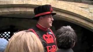 Yeoman Warden At Tower Of London Part II Of Four [upl. by Nniw]