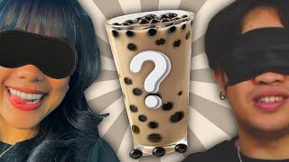 Blind Guess The Boba Tea Challenge [upl. by Dronel924]