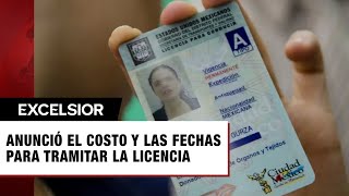 Licencia permanente en CDMX 2024 Costo y cuándo tramitarla [upl. by Llerroj173]