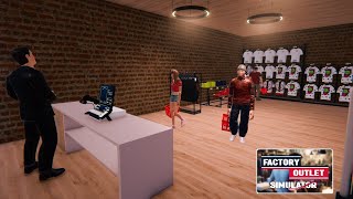 Hiring First Employees To Run Store  Factory Outlet Simulator [upl. by Trotter]