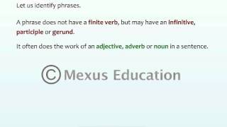 Learn about Phrases and Clauses  English Grammar  iken  ikenedu  ikenApp [upl. by Monda506]