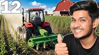 Farming Simulator 25 ▶ Removing Weeds From Corn Field Part 12 [upl. by Gerrald339]