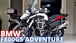 BMW F800GS ADVENTURE EM DETALHES [upl. by Saenihp370]