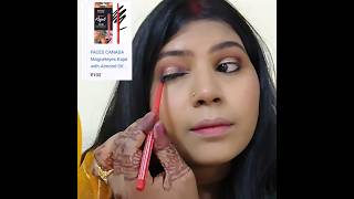 Faces Canada Kajal Eyeliner hacks Kajal se liner Kaise lagaentrending 🔥🔥viralvideo [upl. by Queenie907]