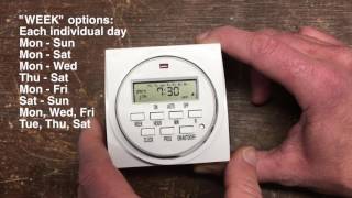 How To Set A Hydrofarm Digital Timer  Titan Controls Century Vivosun Viagrow Aspectek [upl. by Arlie]