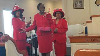 Women In Red Simpson Baptist Church 2015 [upl. by Bertasi]