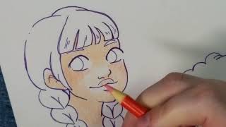 Crayola Color Pencils Challenge [upl. by Palua]