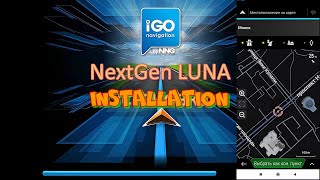 Installing the iGO Nextgen LUNA 2019 navigation program [upl. by Fe930]