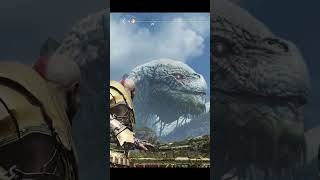 Kratos messes with The World Serpent Jörmungandr 😬😬 shorts godofwar gow [upl. by Annahpos]