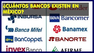 DT FINANZAS TODOS LOS BANCOS EN MEXICO [upl. by Koby97]