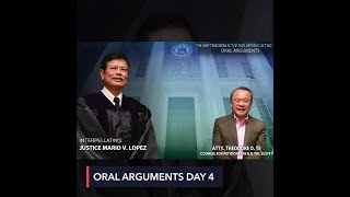 Antiterror law Lopez grills on criminal law ends with deference to Congress [upl. by Zacharias23]