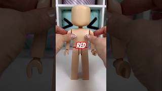 RED Avastars Doll Dressing asmr roblox doll [upl. by Curkell]