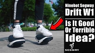 Ninebot Segway Drift W1 Finally Electric Skates PREVIEW [upl. by Otrebilif]