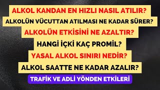 Alkol En Hızlı Nasıl Atılır Saatte Kaç Promil Azalır Tamamen Atılma Süresi Etkisini Ne Azaltır [upl. by Magdalena34]