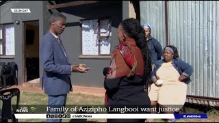 Azizipho Langbooi  Family seeks justice [upl. by Johanna580]