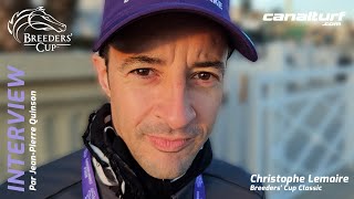 Interview Christophe Lemaire Breeders Cup 2023 [upl. by Jacobba]