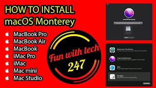 How To Install Macos Monterey On Supported Mac amp Unsupported Mac With USB Macos Monterey with USB [upl. by Katherina]