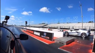 C8 Z06 Embarrasses 500k Ferrari [upl. by Yrreb]