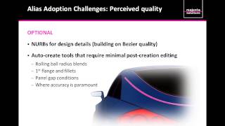 Webinar Autodesk Alias ClassA Surfacing Accelerating Design Development [upl. by Mikel]