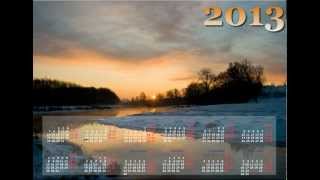 15 Cool Calendar Designs for 2013 [upl. by Ev799]