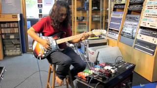 TC Electronic Guitar Effects demo by POP quotThe Sunquot [upl. by Tristis712]