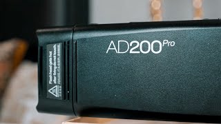 Godox AD200 Pro with accessories [upl. by Ridglee]