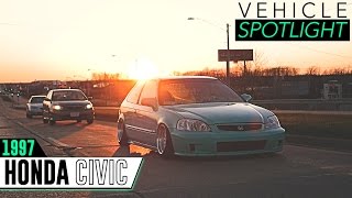 Fitment Inc Spotlight  1997 Honda Civic 15x8 0 JNC 003 amp Function Form Coilovers [upl. by Pelmas]