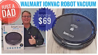 Walmart Ionvac SmartClean 2000 WiFi Robotic Vacuum Review Unboxing amp Setup GREAT PRICE [upl. by Aihseken754]