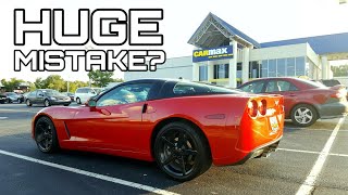 I Actually SOLD My Corvette to CarMax  Heres why [upl. by Yruy]