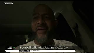 Sports Live  Football talk with Fabian McCarthy [upl. by Umeko551]