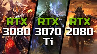 RTX 3080 vs RTX 3070 Ti vs RTX 2080  Test in 8 Games [upl. by Naoma]